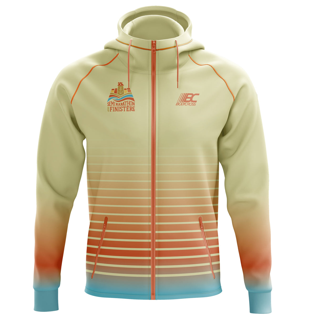 Sweat à capuche Semi-Marathon du Finistère 2026 - Édition Limitée