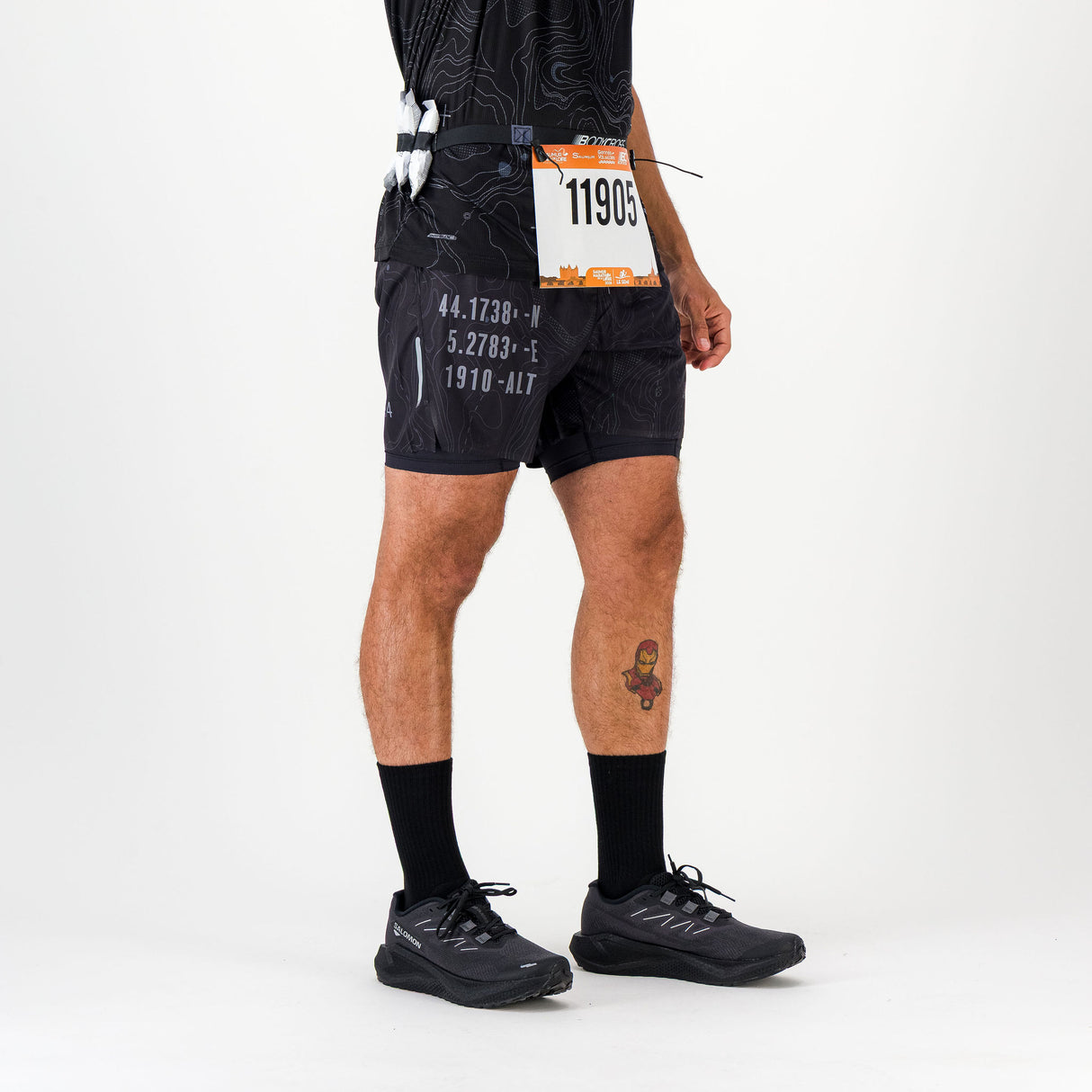 Race number belt