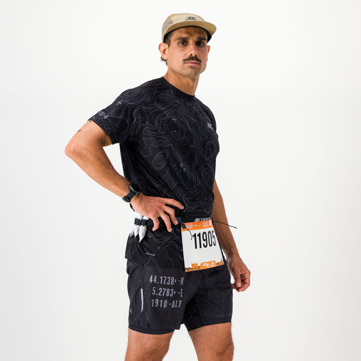 Race number belt