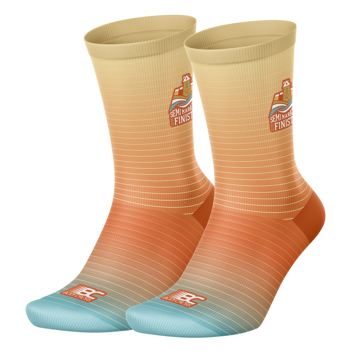 Paire de Chaussettes Semi-Marathon du Finistère 2026 - Édition limitée