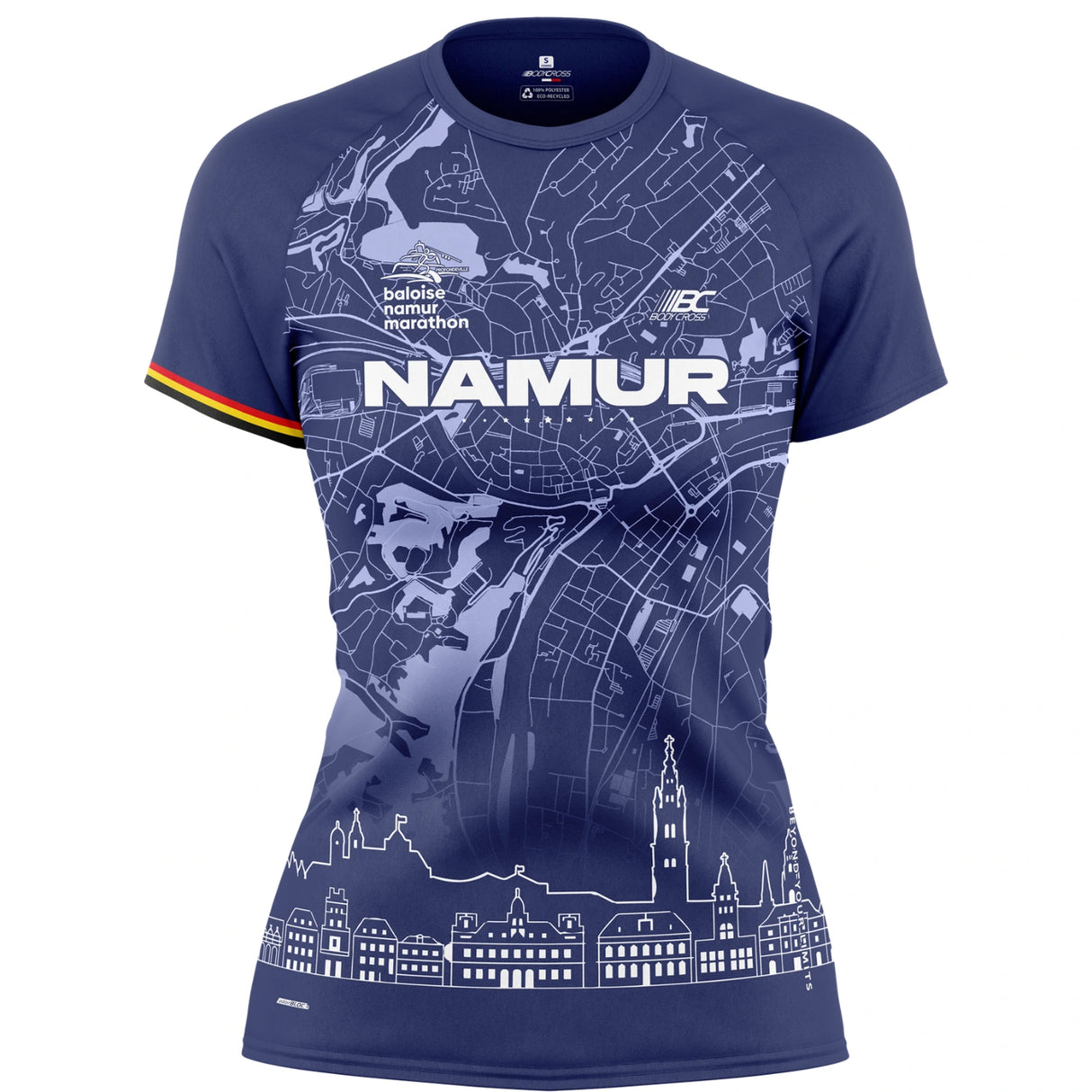 Baloise Namur Marathon T-Shirt für Damen 2026 – Limitierte Auflage