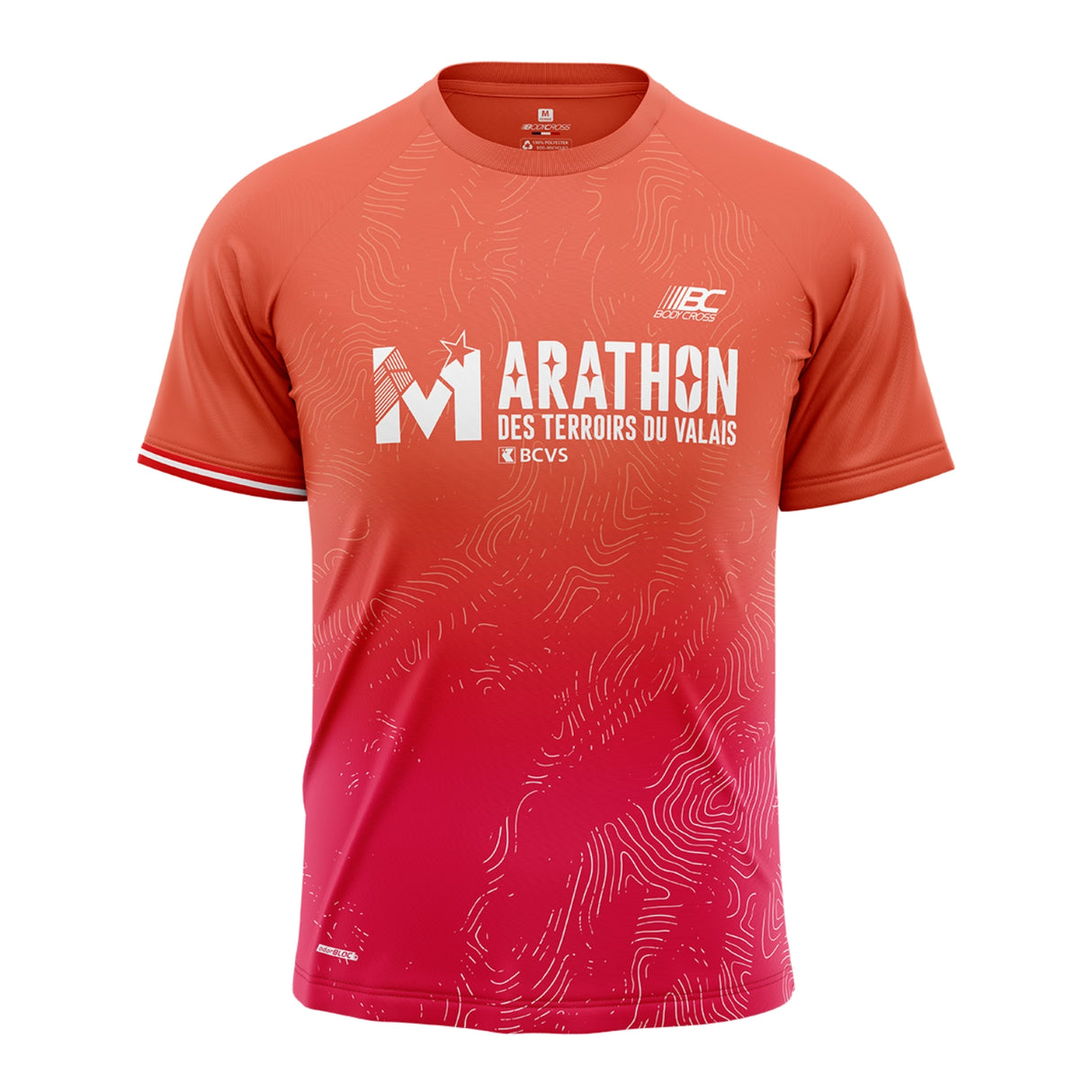 T-shirt Homme Marathon des terroirs du Valais BCVS 2026 - Édition limitée