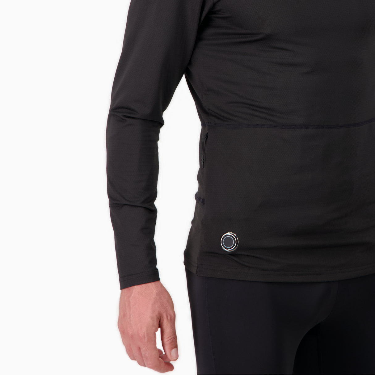 DIONIS ML Maglietta riscaldata nera