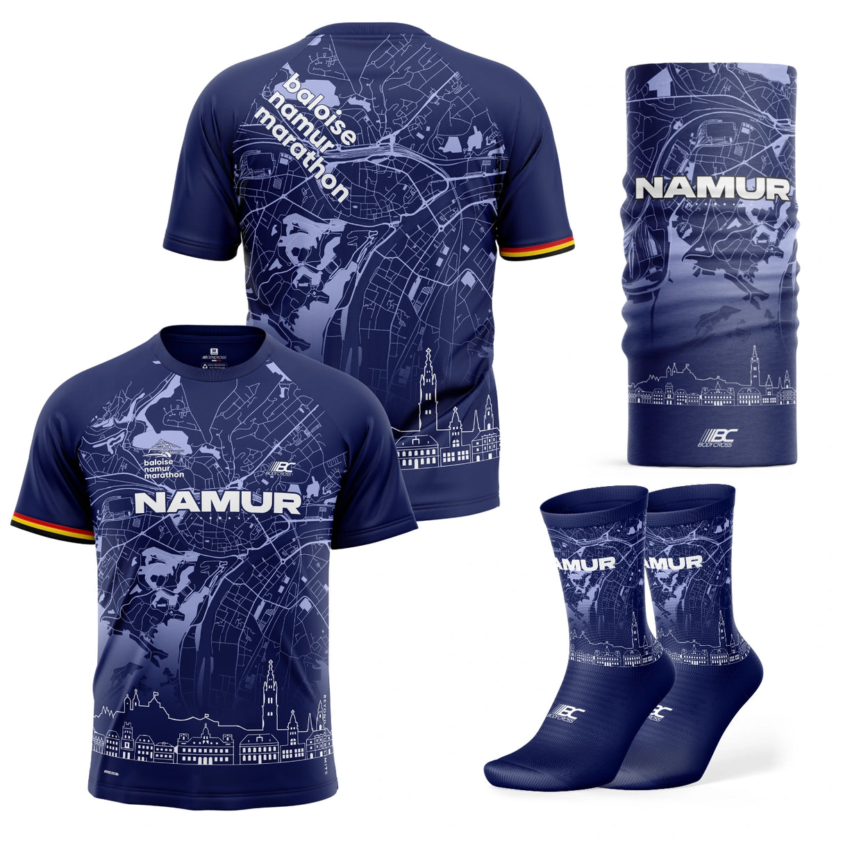 Ensemble Homme Baloise Namur Marathon 2026 - Édition Limitée