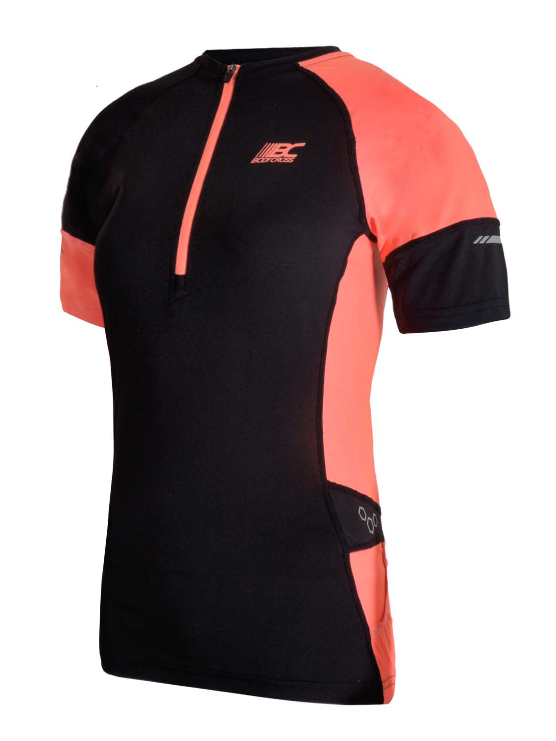 T-shirt de trail femme Milie Ultra Noir