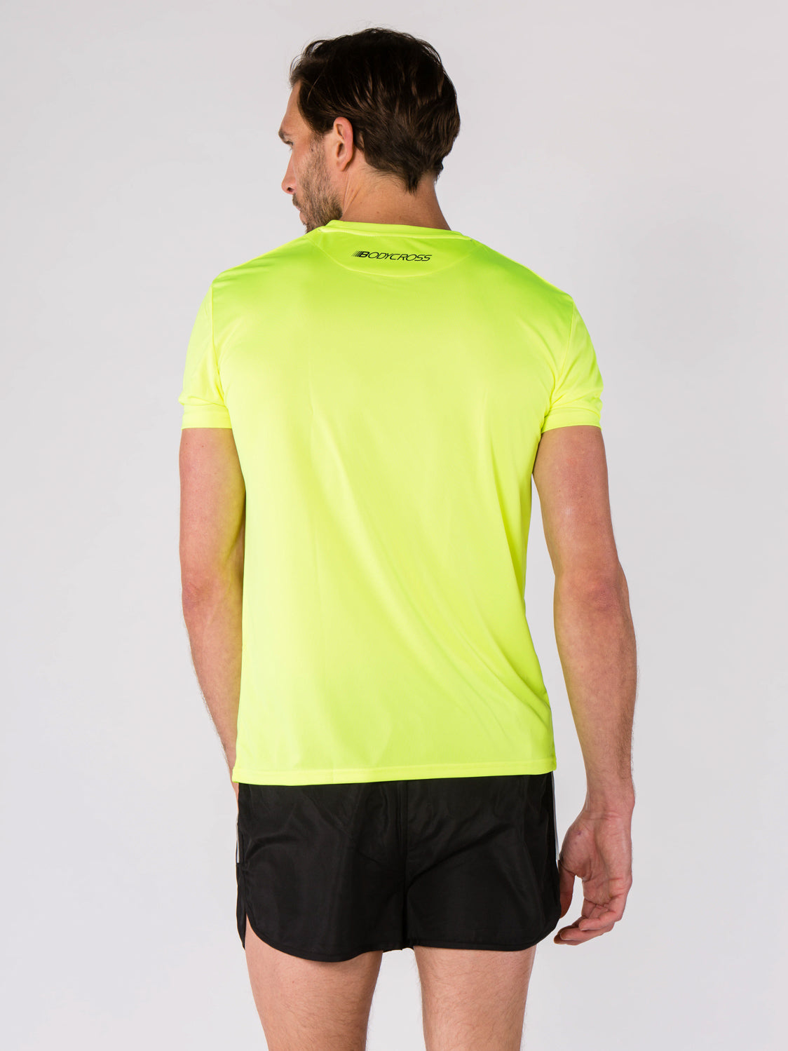 T-shirt de running homme MEO Jaune Fluo