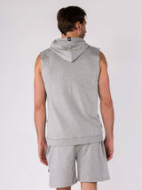 Men's Training Sleeveless hoody BodyCross - Benjy Grey