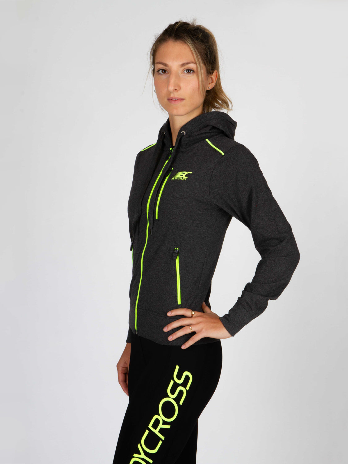 Veste de training femme Charlotte Gris