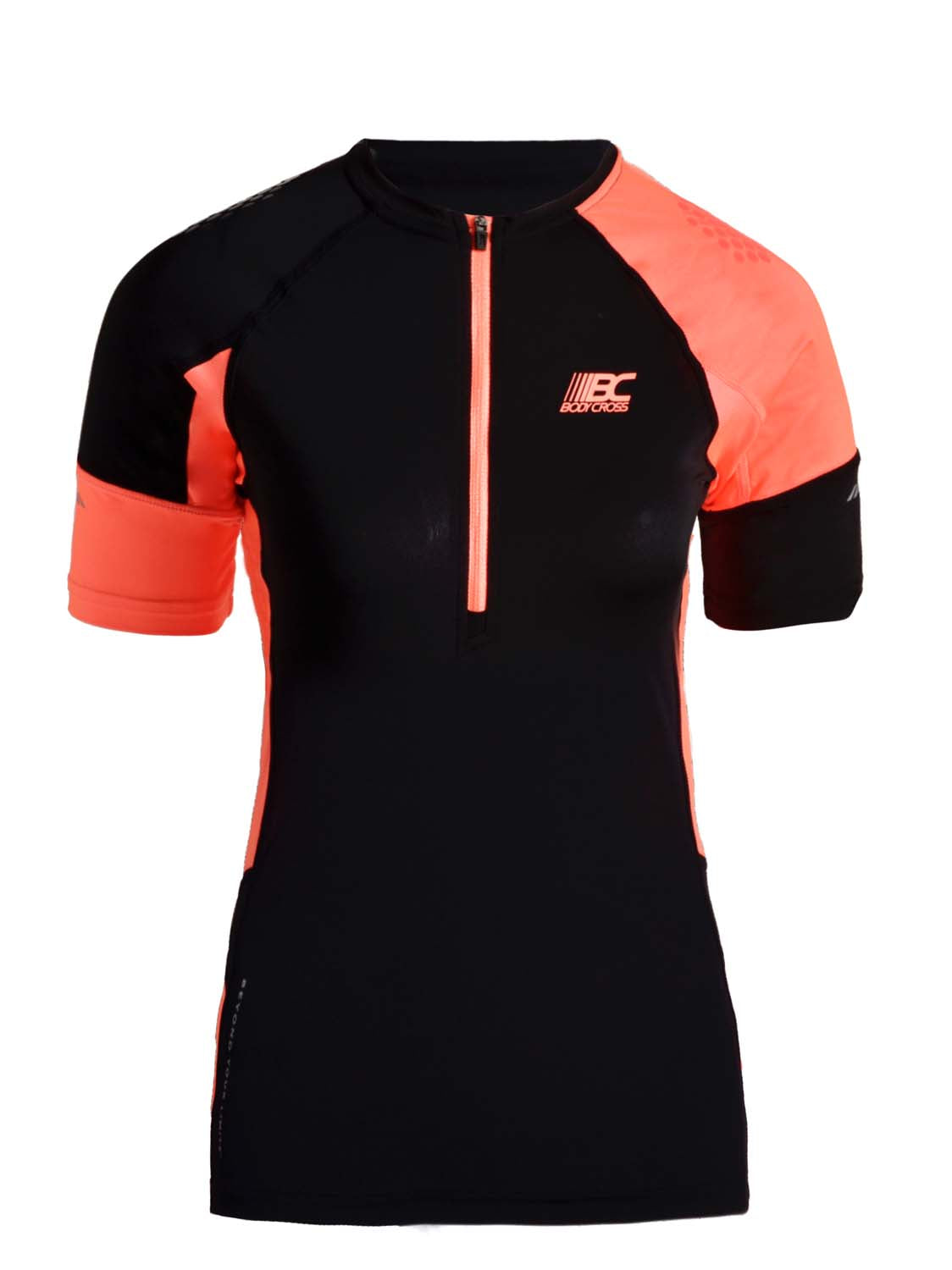 T-shirt de trail femme Milie Ultra Noir