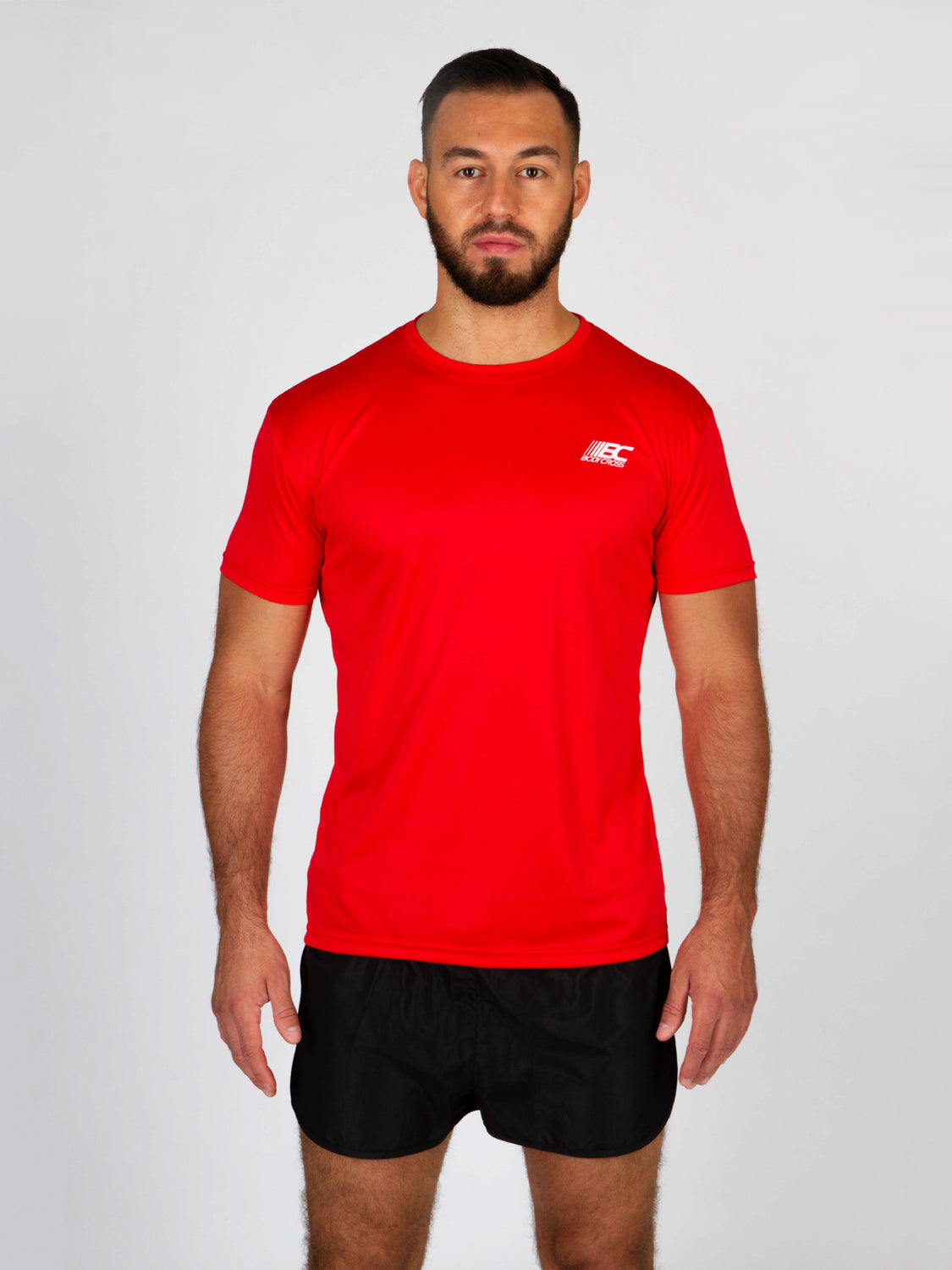 T-shirt de running homme MEO Rouge