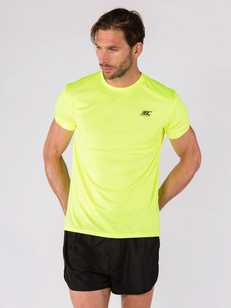T-shirt de running homme MEO Jaune Fluo