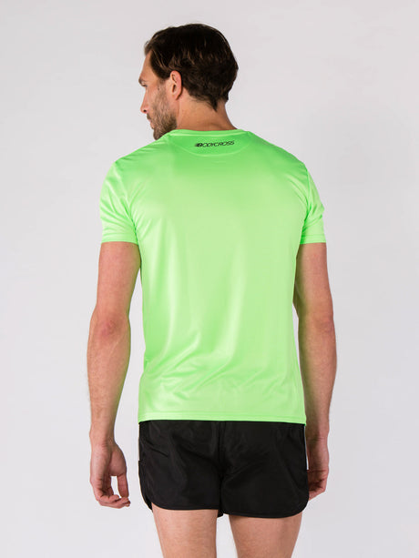 T-shirt de running homme MEO vert Fluo