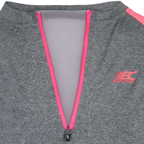 T-shirt de trail femme Milie Gris