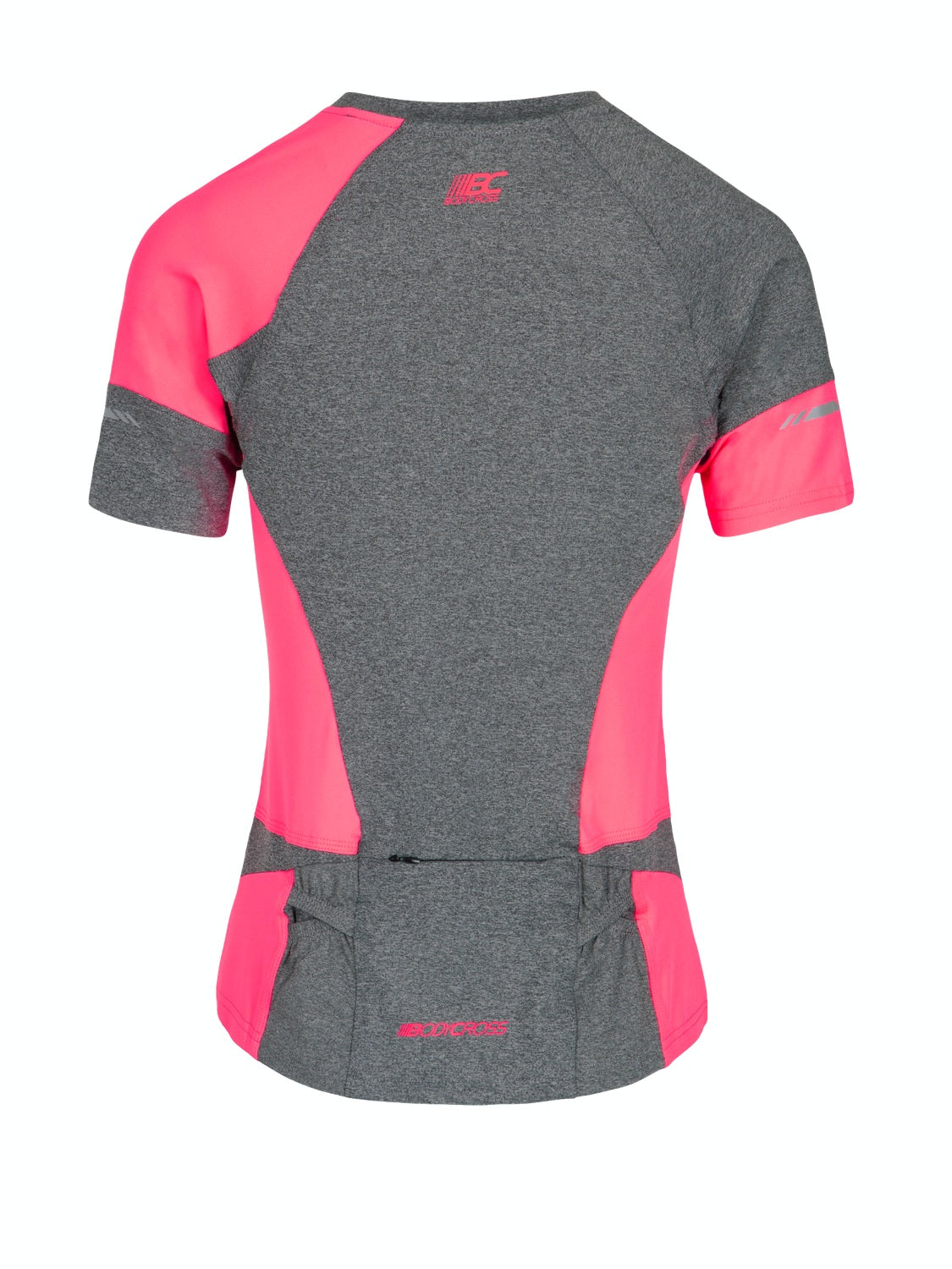 T-shirt de trail femme Milie Gris