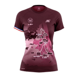T-shirt Femme Marathon des Châteaux du Médoc 2026 ♽ cottonFEEL™ - Édition Limitée