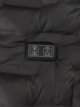 CORALY Waterproof Heated Down Jacket Black