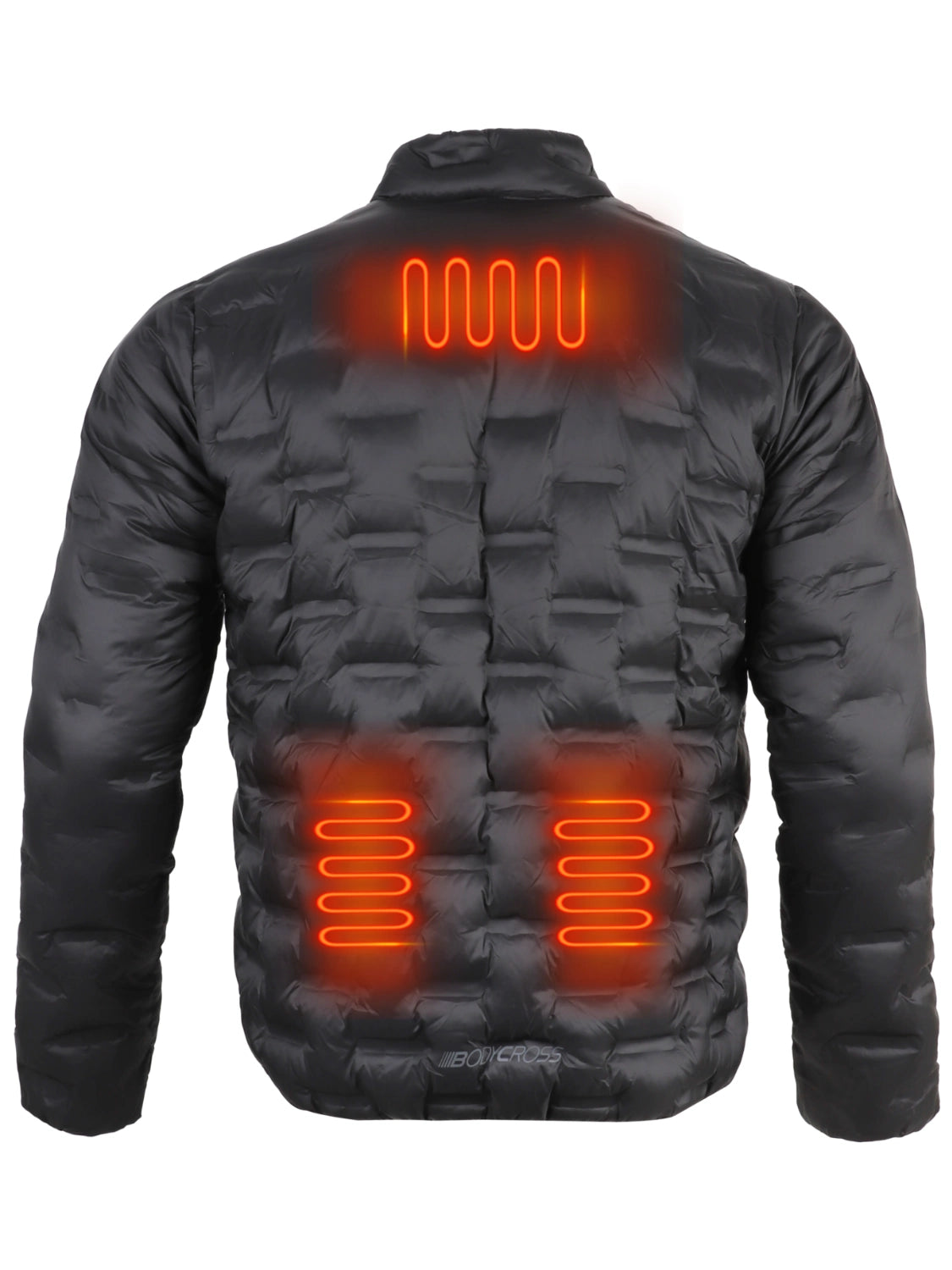 DRISS Waterproof Heated Down Jacket Black Bodycross