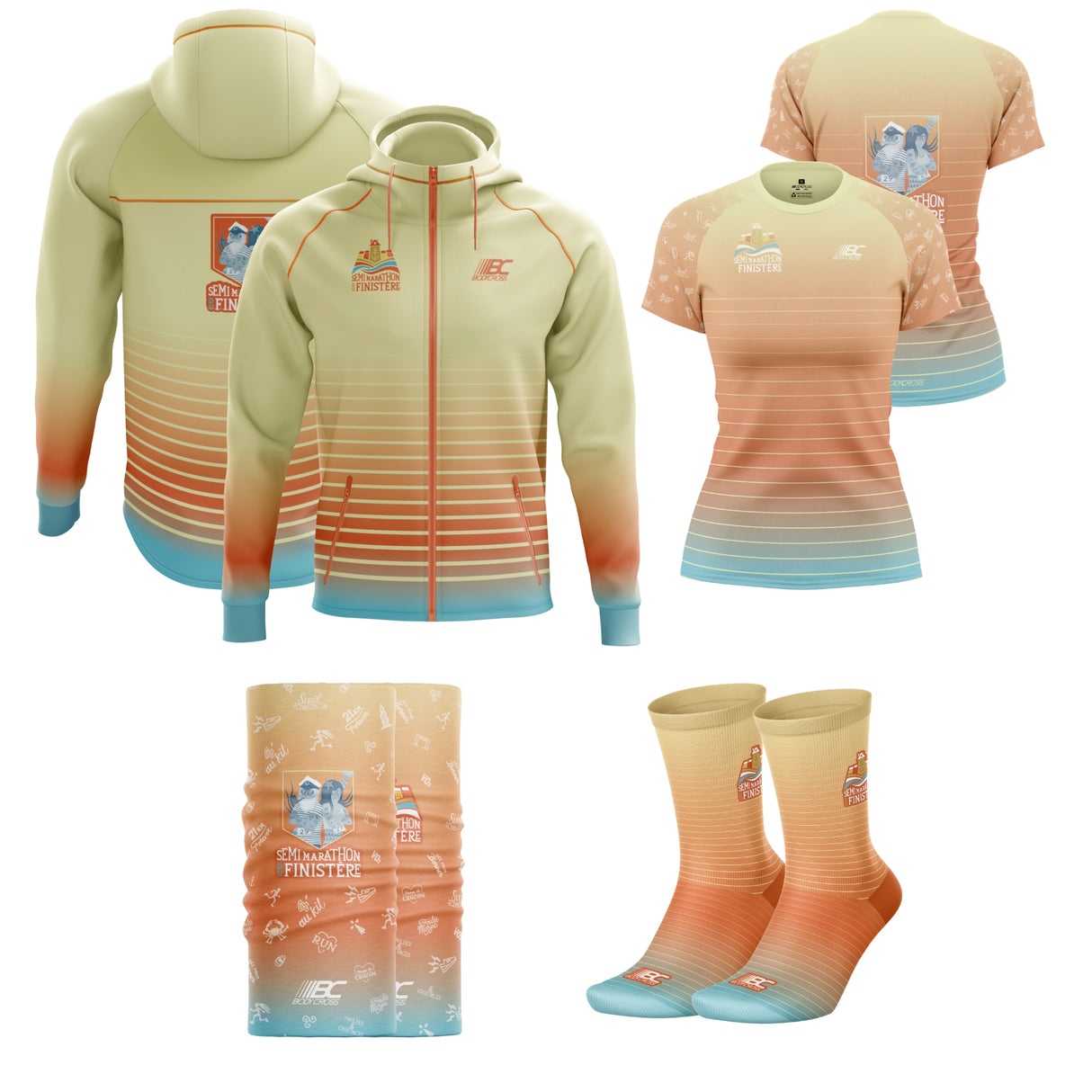 Ensemble Femme Semi-Marathon du Finistère 2026 - Éditions Limitée