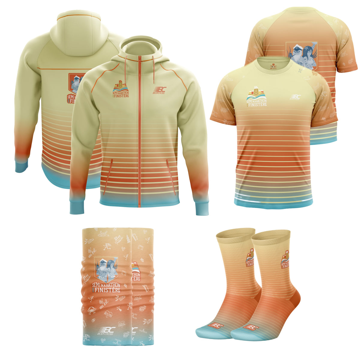 Ensemble Homme Semi-Marathon du Finistère 2026 - Éditions Limitée