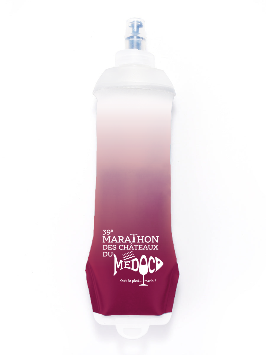 Hydra Flask 500ml - Marathon des Châteaux du Médoc 2025 - Édition Limitée
