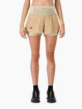 Short-Cuissard 2 en 1 de running & trail pour femme