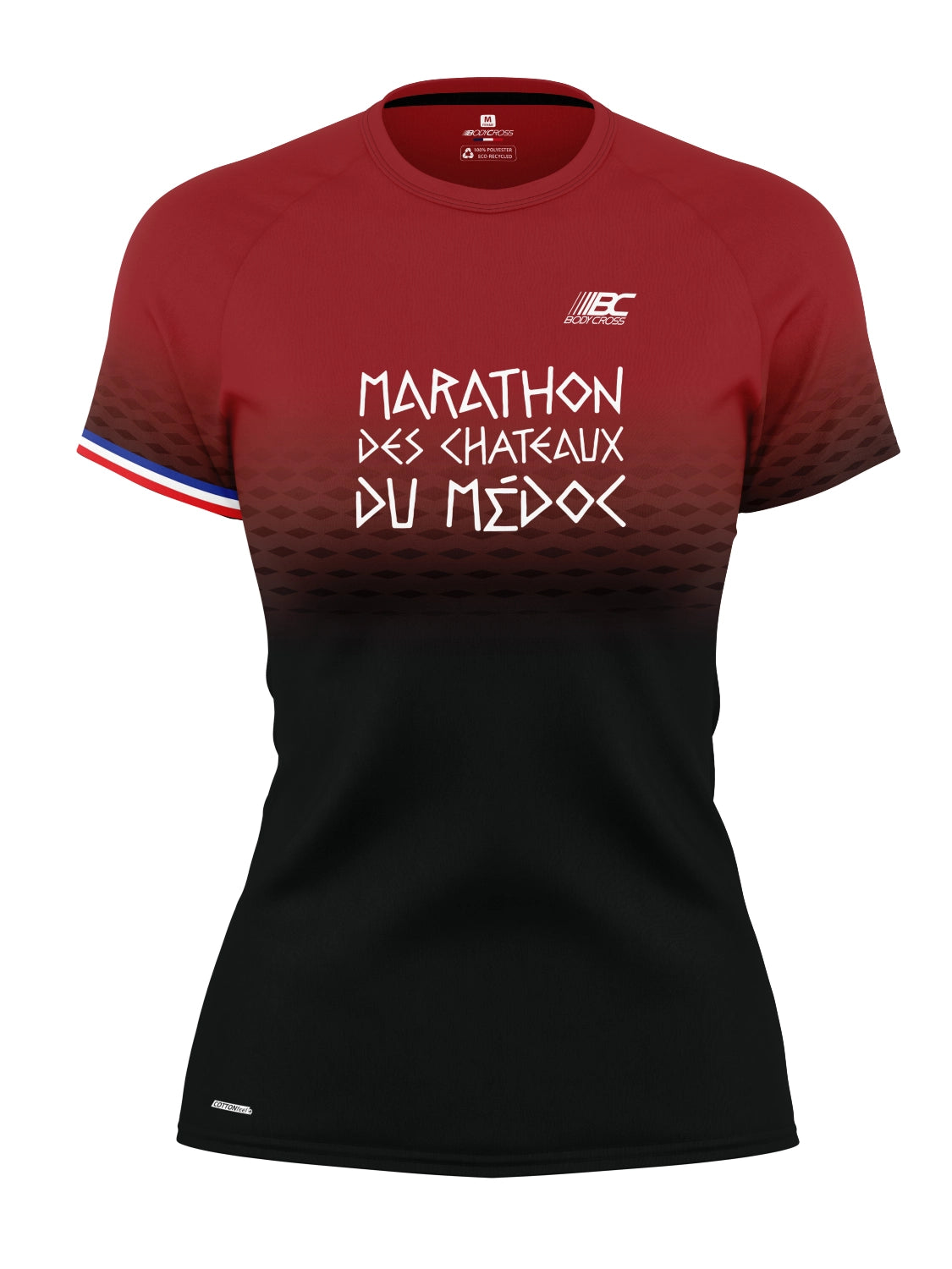 Lot T-shirt Femme Marathon des Chateaux du Médoc 2024 ♽ cottonFEEL™ - Édition Limitée