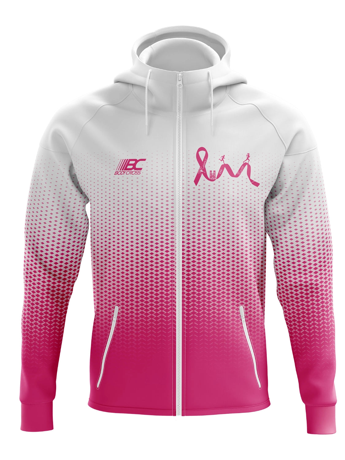 Sweat à capuche Reims en Rose 2024 - Édition Limitée