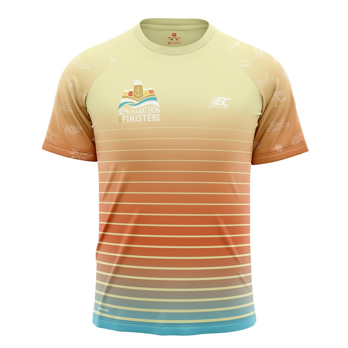 T-shirt Homme Semi-Marathon du Finistère 2026 - Édition limitée