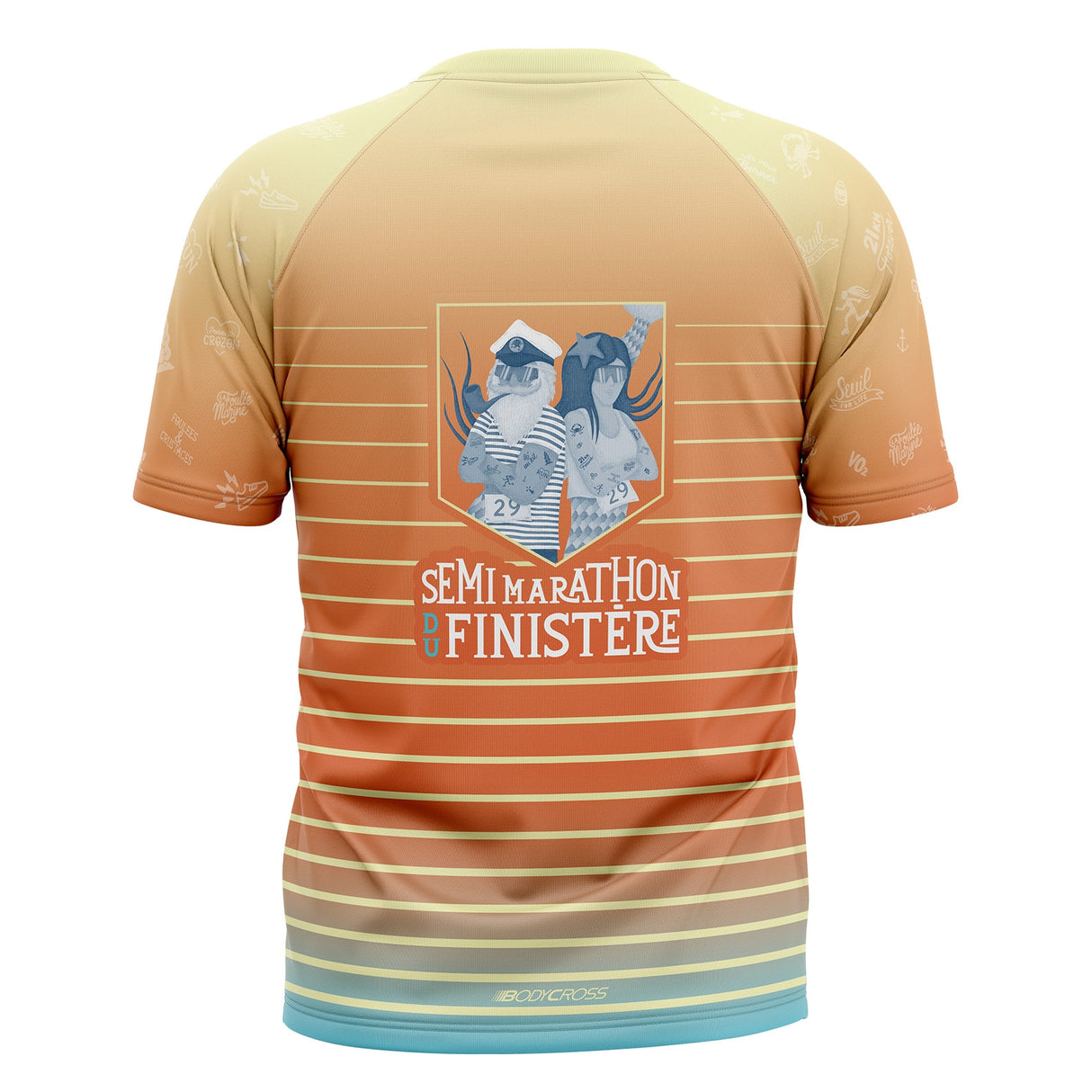 T-shirt Homme Semi-Marathon du Finistère 2026 - Édition limitée