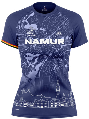 T-shirt Femme Baloise Namur Marathon 2026 - Édition limitée