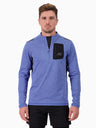 T-shirt manches longues demi-zip de running