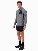 T-shirt manches longues demi-zip de running