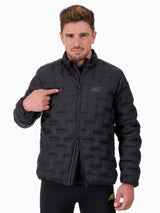 Beheizbare Daunenjacke waterproof DRISS Schwarz