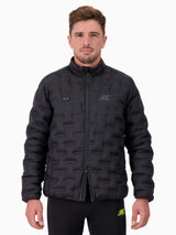 Beheizbare Daunenjacke waterproof DRISS Schwarz