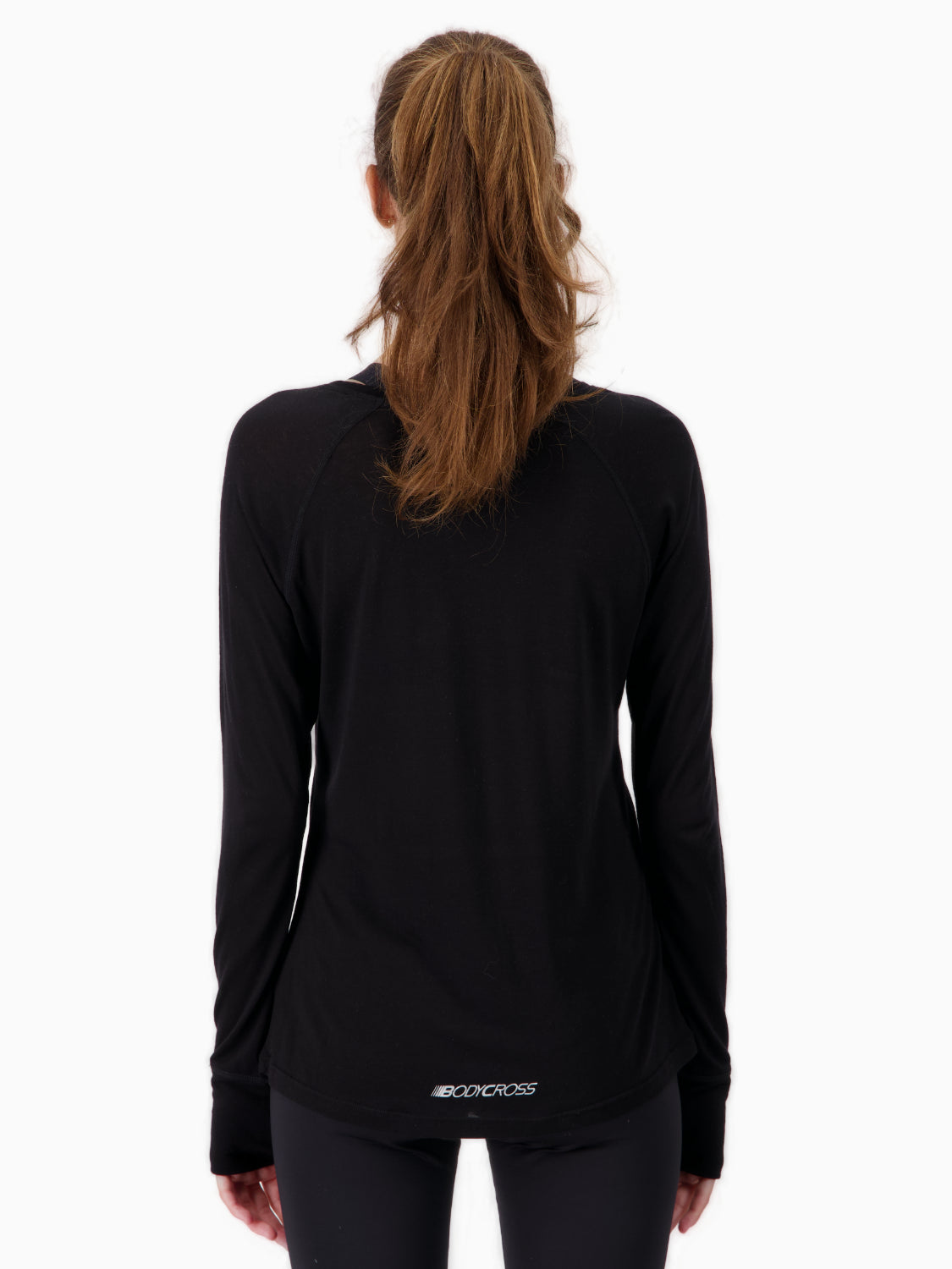 T-shirt ML de running en laine