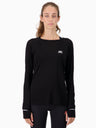 T-shirt ML de running en laine