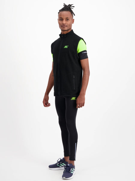 Gilet polaire de randonnée JACK Noir