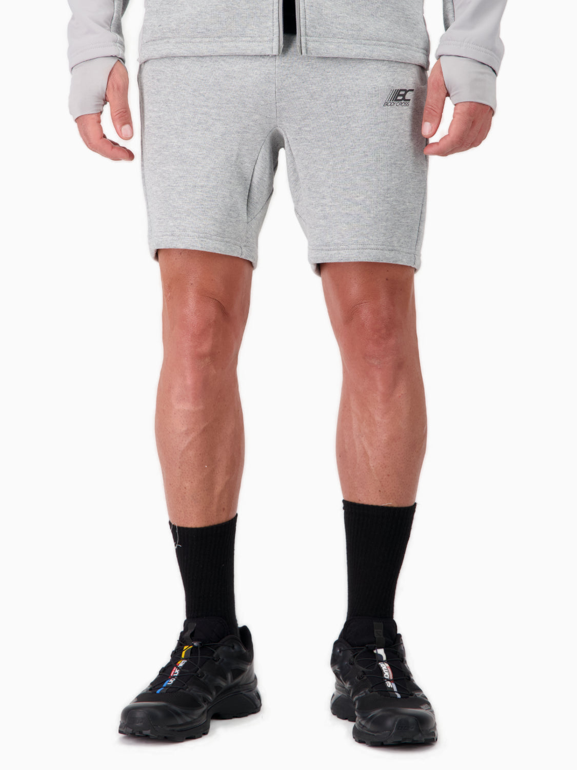 Herren Fleece Set Wasserabweisende Shorts