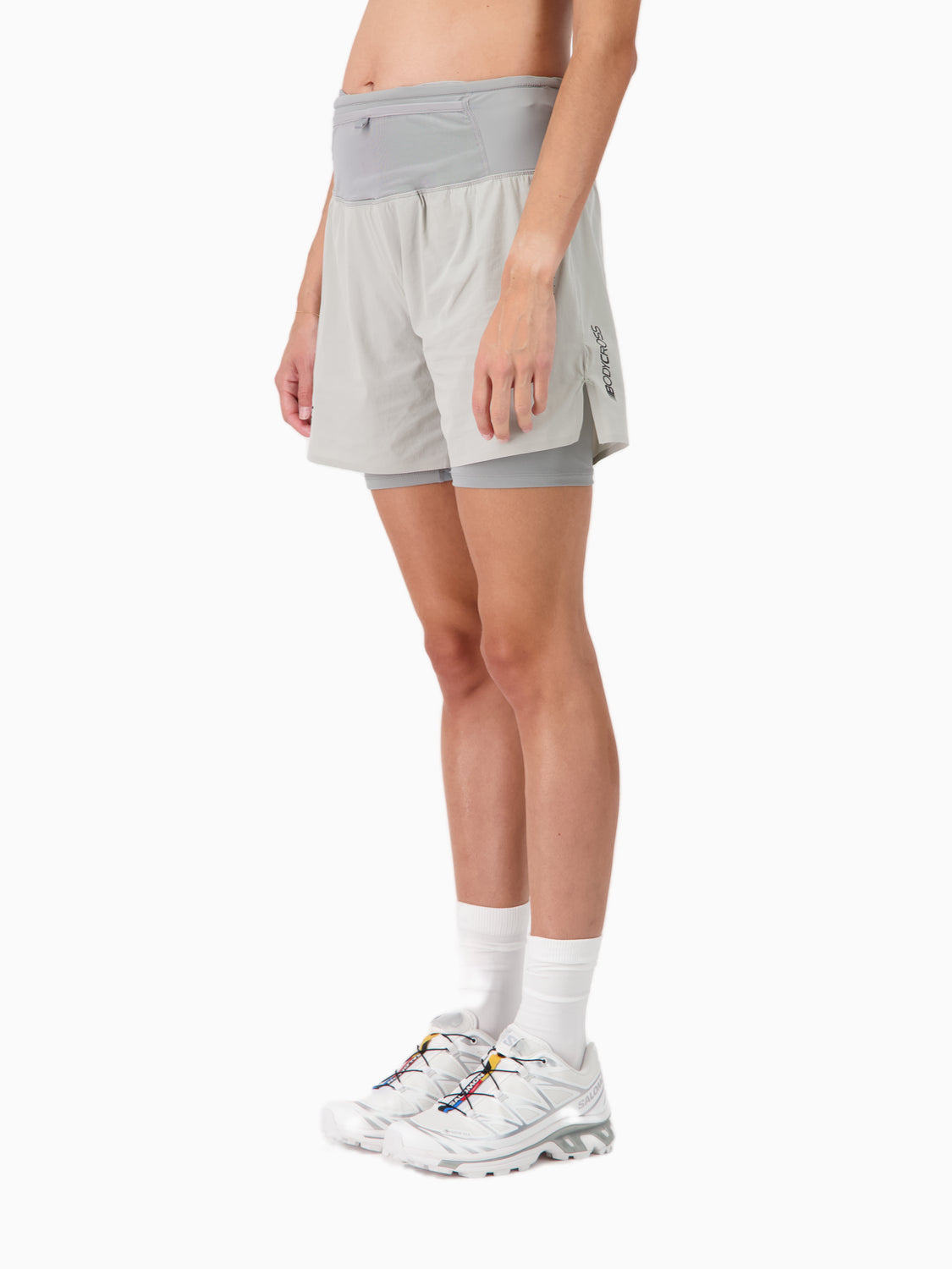 Short-Cuissard 2 en 1 de running & trail pour femme