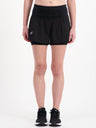 Linh Ultra Women's 2-in-1 Shorts and Bib Shorts Black