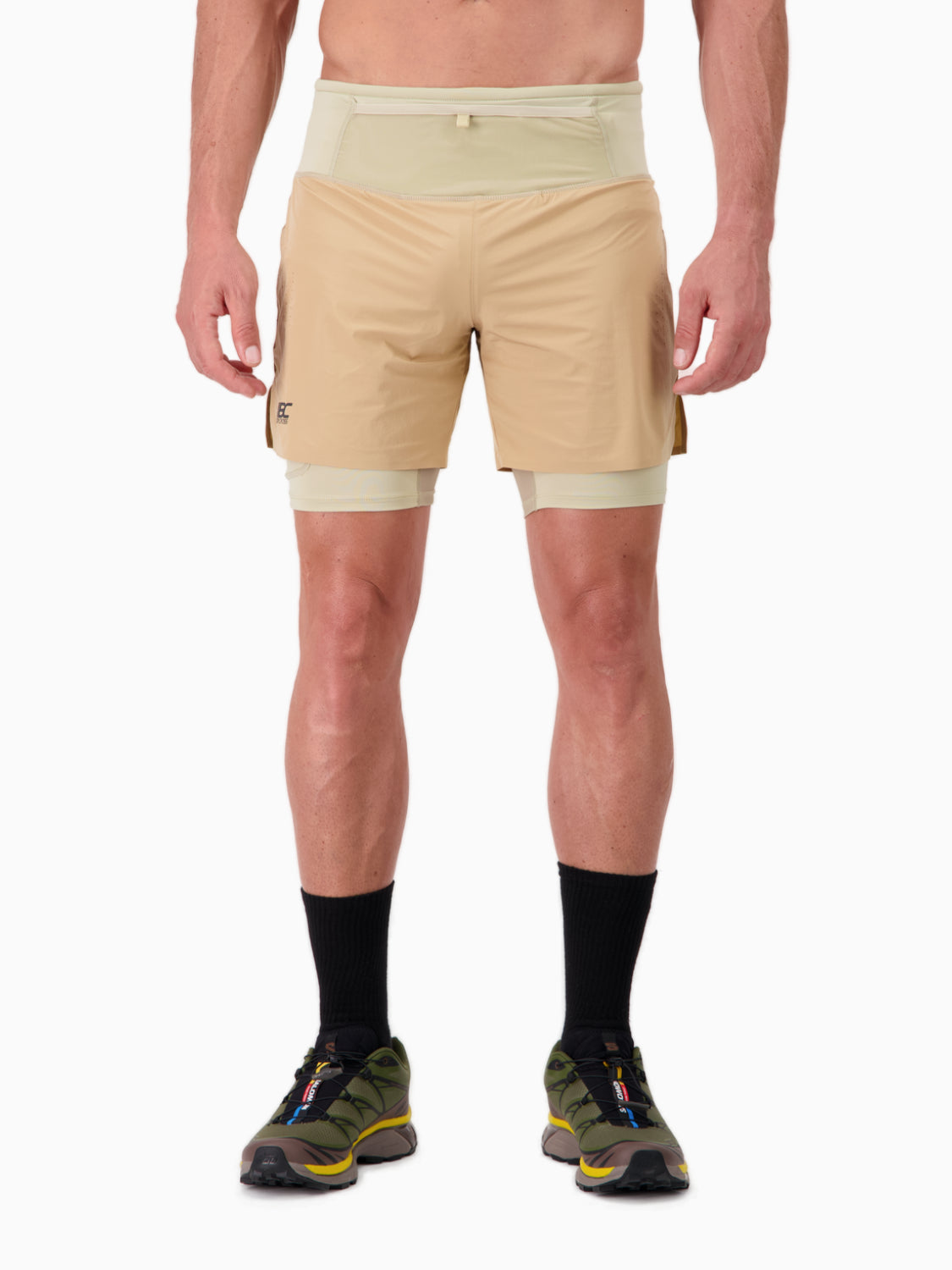 2-in-1-Lauf- und Trail-Shorts für Männer