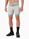 Onder Ultra Men's 2-in-1 Shorts and Bib Shorts Black