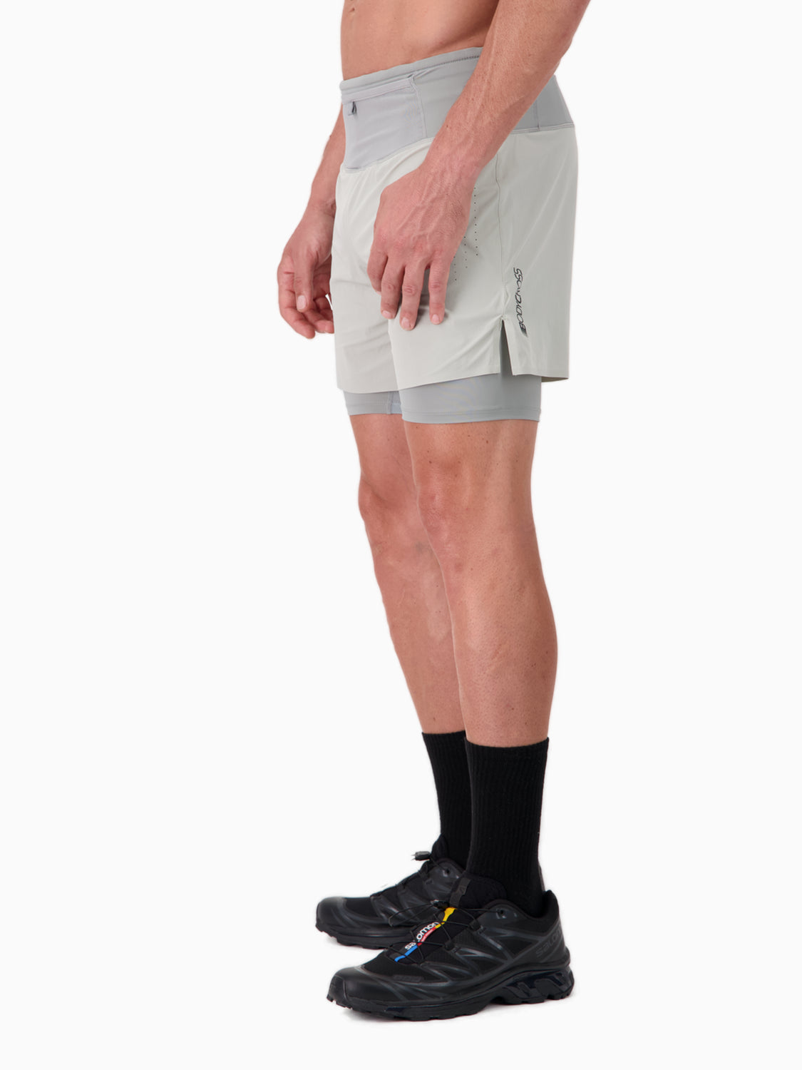 2-in-1-Lauf- und Trail-Shorts für Männer