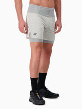 Short/Cuissard 2 en 1  de running & trail pour homme