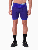 Short/Cuissard 2 en 1  de running & trail pour homme