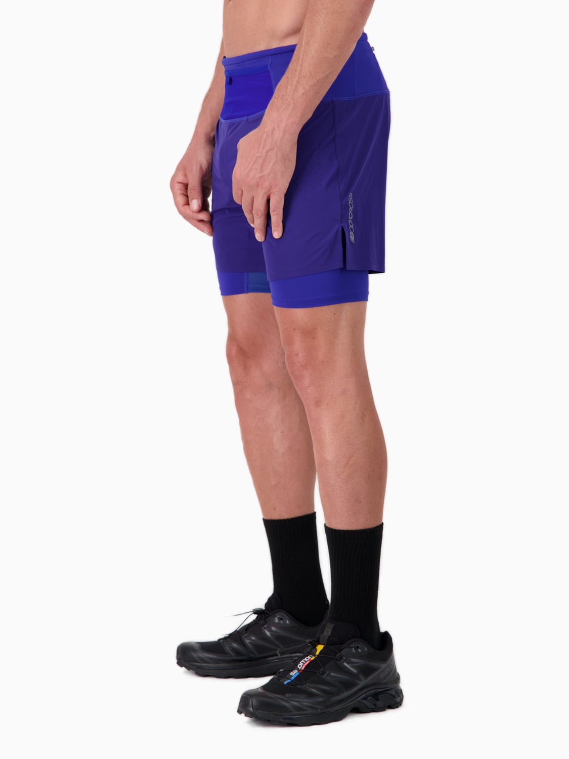 2-in-1-Lauf- und Trail-Shorts für Männer