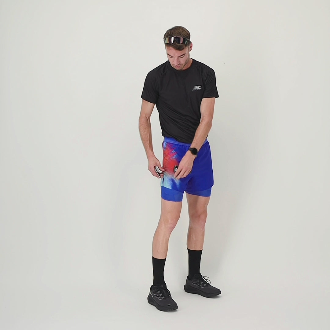 SpectraRun Short 2 en 1