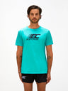 T-shirt zippé de running