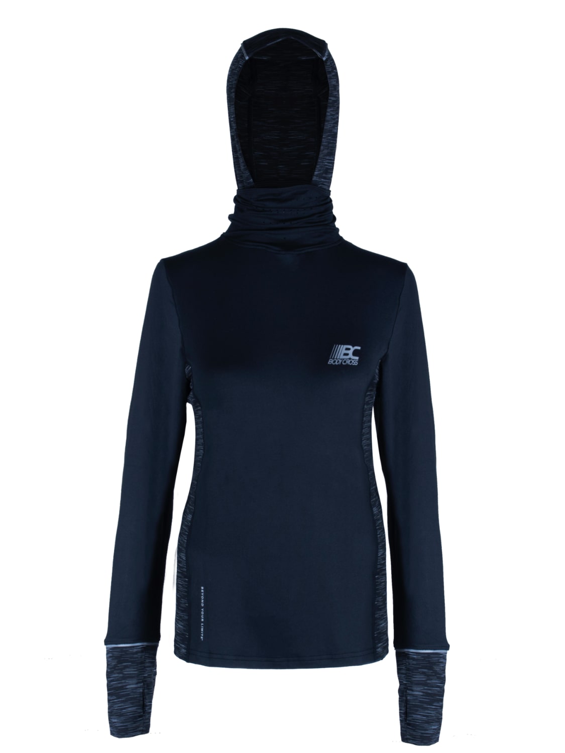 Top maniche lunghe ISLA nero