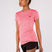 T-shirt de running femme PAZ rose  fluo